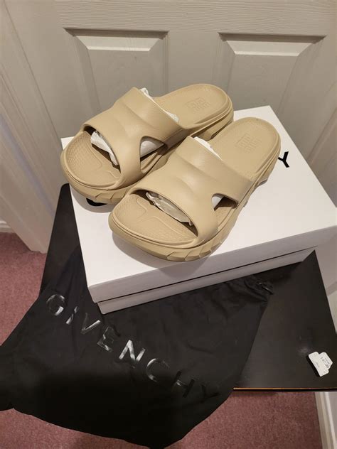 givenchy marshmallow slide review|Givenchy slides price.